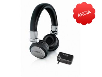 TDK WR700 Wireless bezdrôtové slúchadlá na uši, zosilňujúce basy, čierno/strieborné
