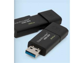 64 GB . USB 3.0 klúč. Kingston DataTraveler 100 G3