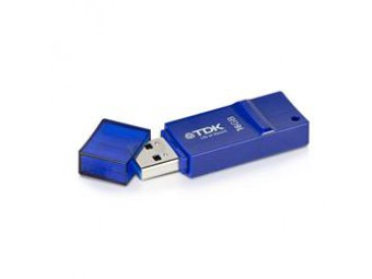 64GB . USB 3.0 kľúč . TDK TF30 séria, modrý, záruka 5 rokov.