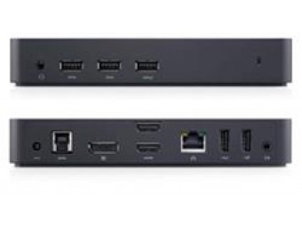 Dell USB 3.0 Ultra HD Triple Video Docking Station D3100 EUR