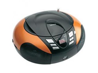 LENCO SCD-37 USB Orange - prenosný CD/MP3 prehrávač