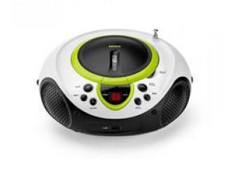 LENCO SCD-38 USB Green - prenosný CD/MP3 prehrávač