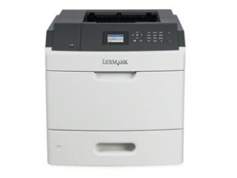 Lexmark MS810dn, mono laser, 1200dpi, 52ppm, 512MB, 800MHz, USB, DUPLEX, GLan