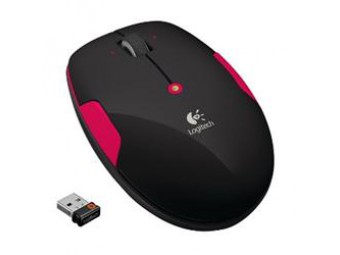 Logitech® Wireless Mouse M345 Fire Red