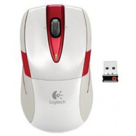 Logitech® Wireless Mouse M525 Pearl White, Unifying