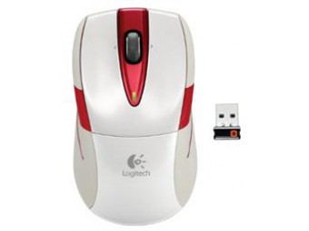 Logitech® Wireless Mouse M525 Pearl White, Unifying